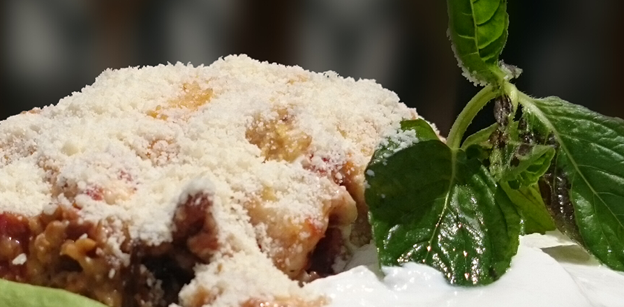 Pastel de berenjena
