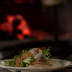 Falafel con ensalada